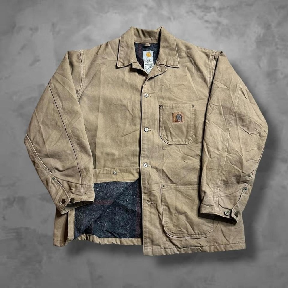 Vintage Inside wool Lined Carhartt Jacket